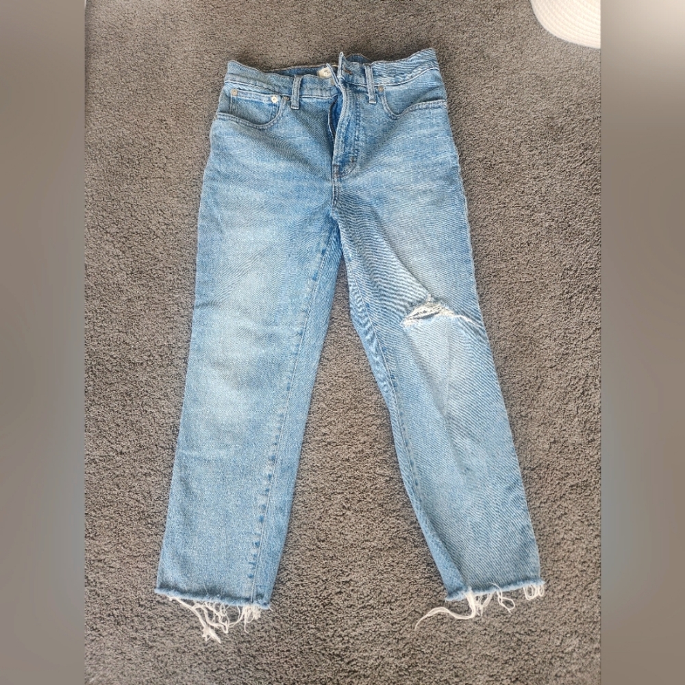 Madewell Perfect Vintage Crop, sz 28p